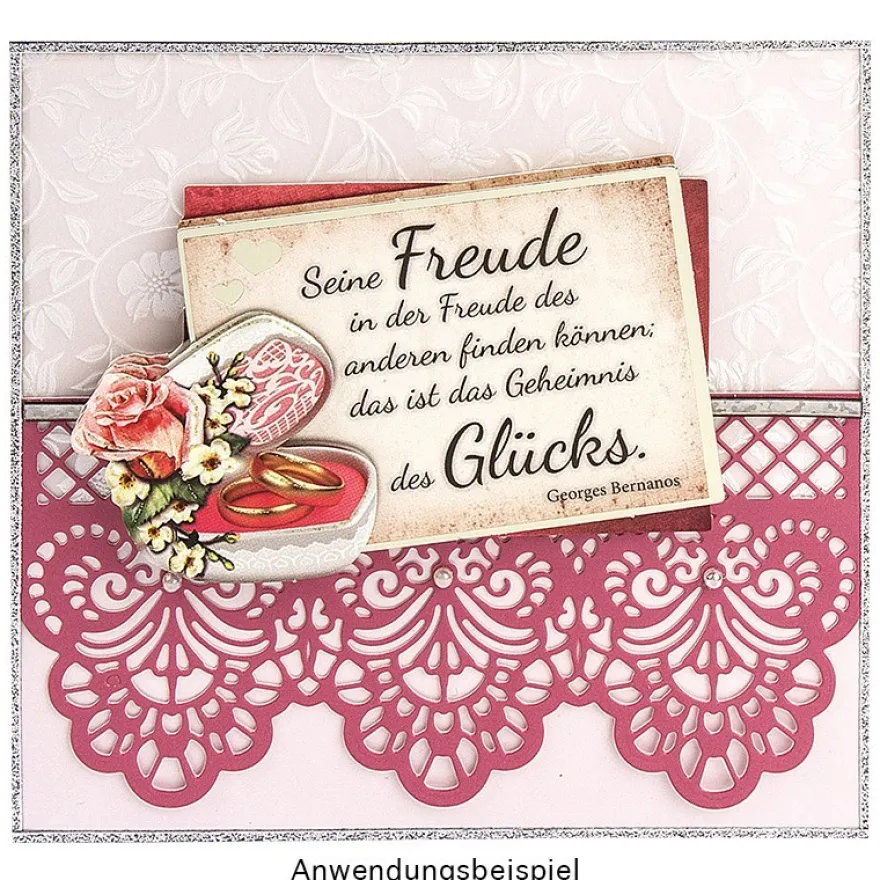 3-D Motive, Zur Hochzeit, 6,5-10cm, 10 Motive