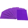 Doppel-Folien, Laser- & Spiegeleffekt, 10cm x 15cm, violett, 20 Stück