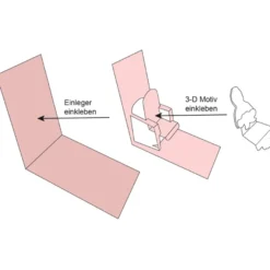 3-D Pop-Up Grußkarten 