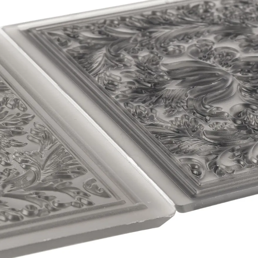 3-D Prägeschablone Deluxe, Hintergrund, Ornamentik 1, 15,5cm x 10cm