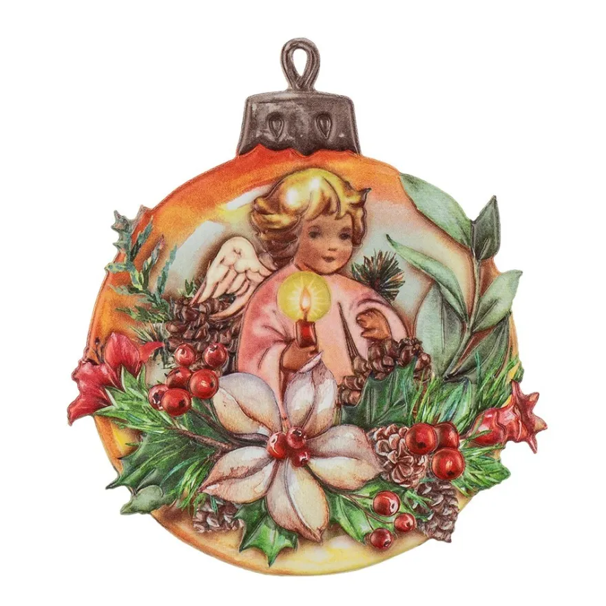 3-D Relief-Sticker, Baumschmuck 2, verschiedene Größen, selbstklebend