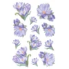 3-D Relief-Sticker, Blumensträuße 3, verschiedene Größen, selbstklebend