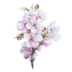 3-D Relief-Sticker, Blumensträuße 4, verschiedene Größen, selbstklebend