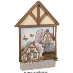 3-D Relief-Sticker, Durch die Jahreszeiten 4, versch. Größen, selbstklebend