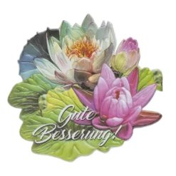 3-D Relief-Sticker, Glückwünsche 4, versch. Größen, selbstklebend
