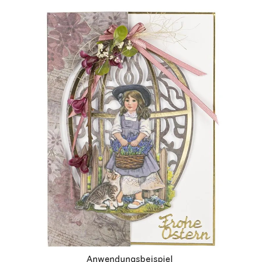 3-D Relief-Sticker, Lavendel, verschiedene Größen, selbstklebend