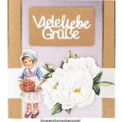 3-D Relief-Sticker, Nostalgie-Kindermotive 1, verschiedene Größen, selbstklebend