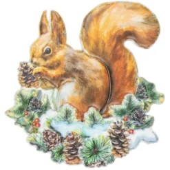 3-D Relief-Sticker, Nostalgie-Weihnachten 5, versch. Größen, selbstklebend