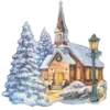 3-D Relief-Sticker, Nostalgie-Weihnachten 2, versch. Größen, selbstklebend