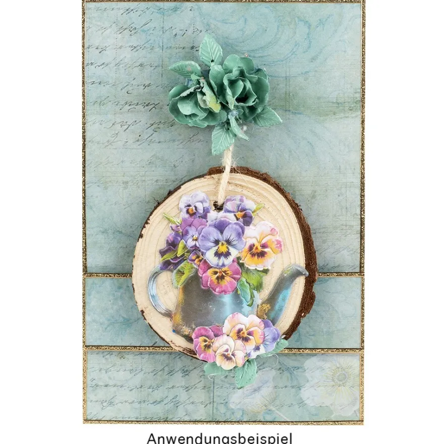 3-D Relief-Sticker, Ostergrüße 2, Design 2, 21cm x 30cm, verschiedene Größen, selbstklebend