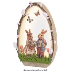 3-D Relief-Sticker, Porzellan-Optik, Ostern, versch. Größen, 5 Bogen