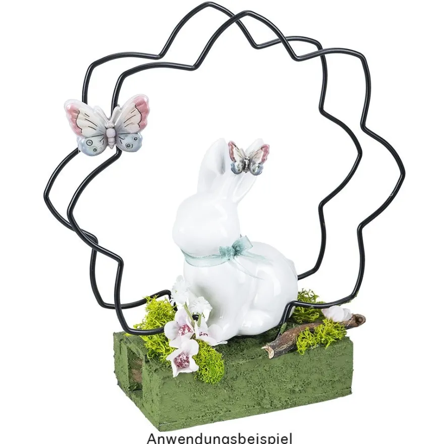 3-D Relief-Sticker, Porzellan-Optik, Tiere, versch. Größen, 5 Bogen