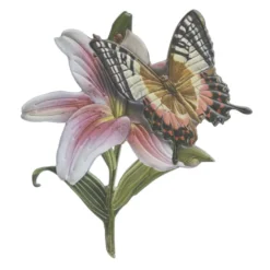3-D Relief-Sticker, Schmetterlinge & Blumen 5, versch. Größen, selbstklebend