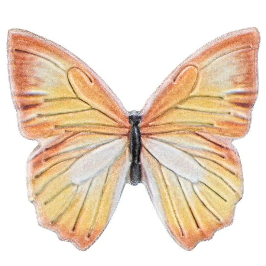 3-D Relief-Sticker, Schmetterlinge 2, verschiedene Größen, selbstklebend