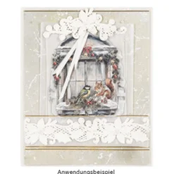 3-D Relief-Sticker, Schöne Aussicht 2, versch. Größen, selbstklebend