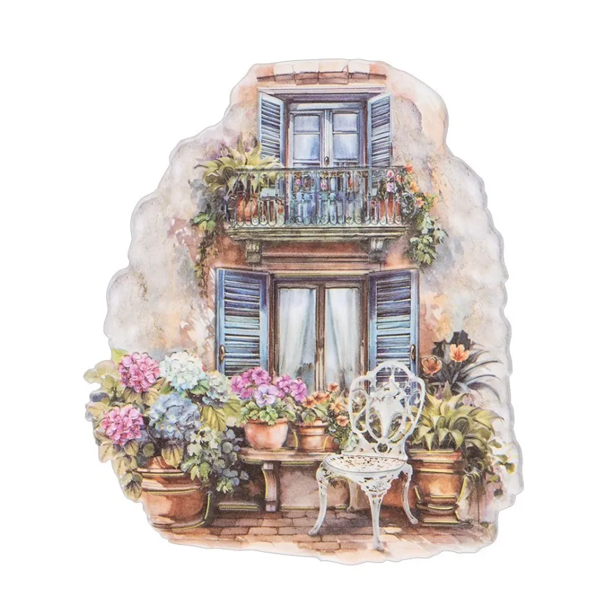 3-D Relief-Sticker, Schöne Aussicht 5, versch. Größen, selbstklebend