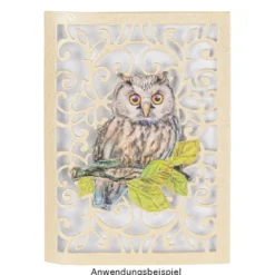 3-D Relief-Sticker, Tiere 1, verschiedene Größen, selbstklebend