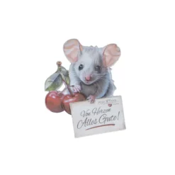 3-D Relief-Sticker, Viel Glück & Wünsche 2, versch. Größen, selbstklebend
