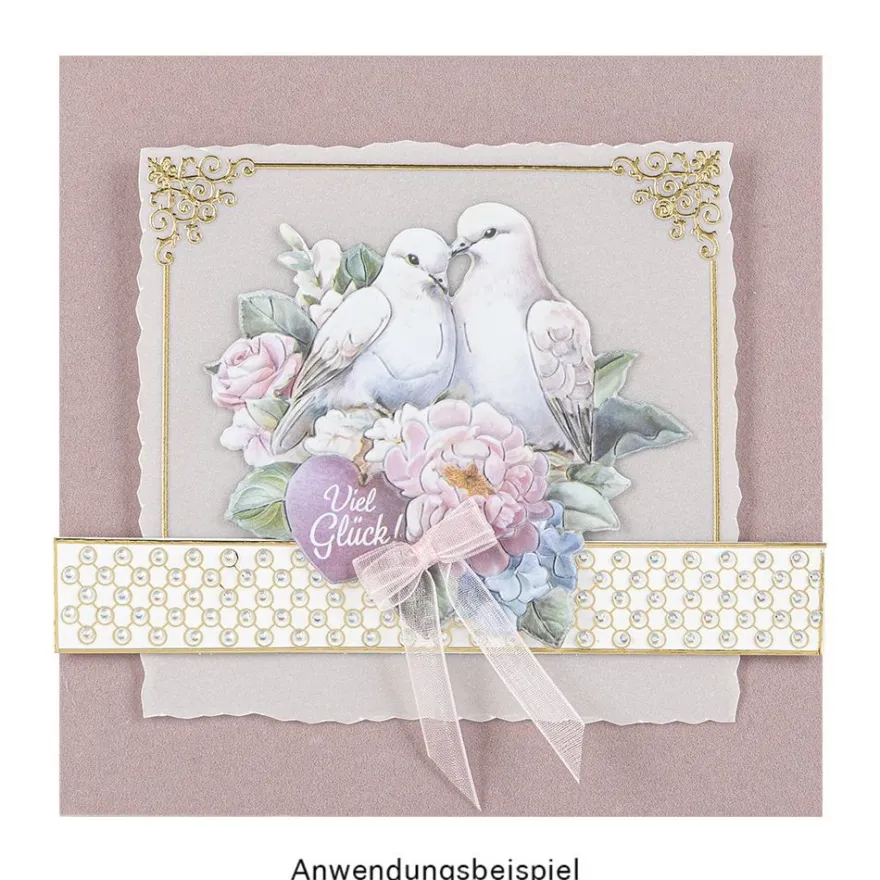 3-D Relief-Sticker, Viel Glück & Wünsche 1, verschiedene Größen, selbstklebend