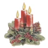 3-D Relief-Sticker, Weihnachtskerzen 2, verschiedene Größen, selbstklebend