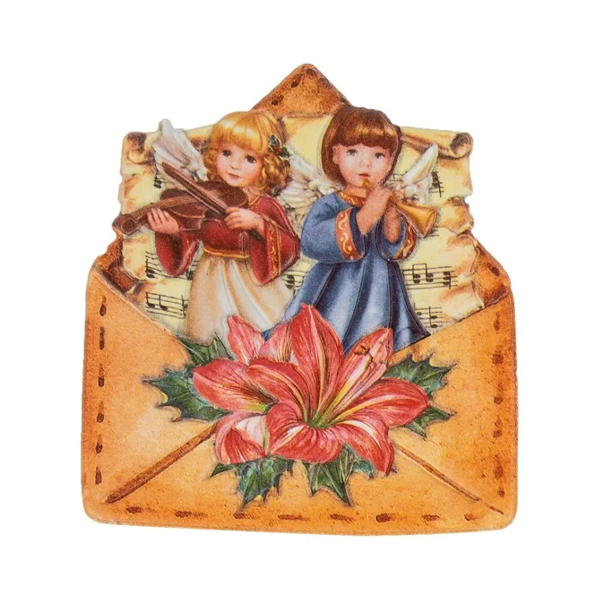 3-D Relief-Sticker, Weihnachtspost 3, verschiedene Größen, selbstklebend