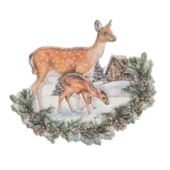 3-D Relief-Sticker, Wundervolle Winterzeit 3, verschiedene Größen, selbstklebend