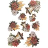 3-D Relief-Sticker, Wundervolle Winterzeit 1, verschiedene Größen, selbstklebend