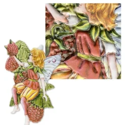 3-D Relief-Sticker, Zauberhafte Elfen 5, 21cm x 30cm, verschiedene Größen, selbstklebend