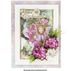 3-D Relief-Sticker, Zauberhafte Elfen 3, 21cm x 30cm, verschiedene Größen, selbstklebend