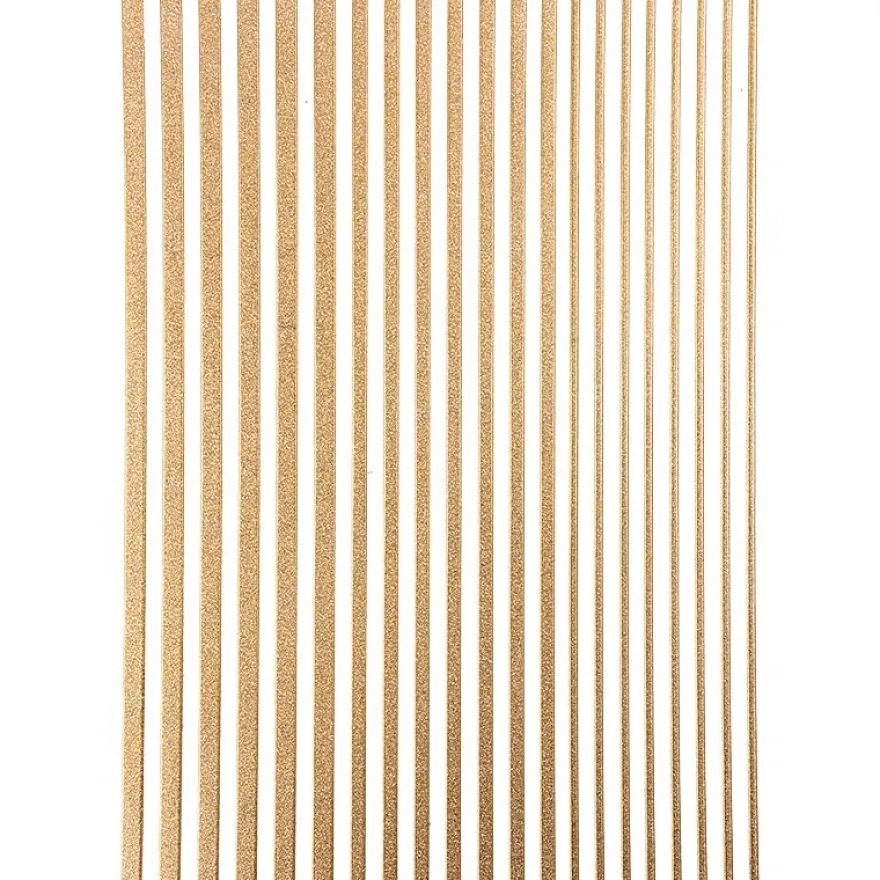 3-D Sticker-Bordüren "Deluxe", 28,5cm, verschiedene Breiten, bronze