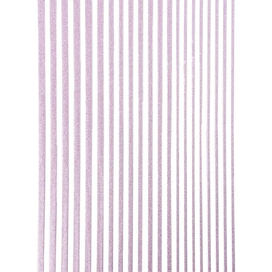 3-D Sticker-Bordüren "Deluxe", 28,5cm, verschiedene Breiten, rosa
