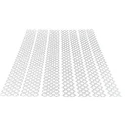 3-D Sticker Deluxe, Ornamentik Bordüren 1, 21cm x 30cm, silber, selbstklebend