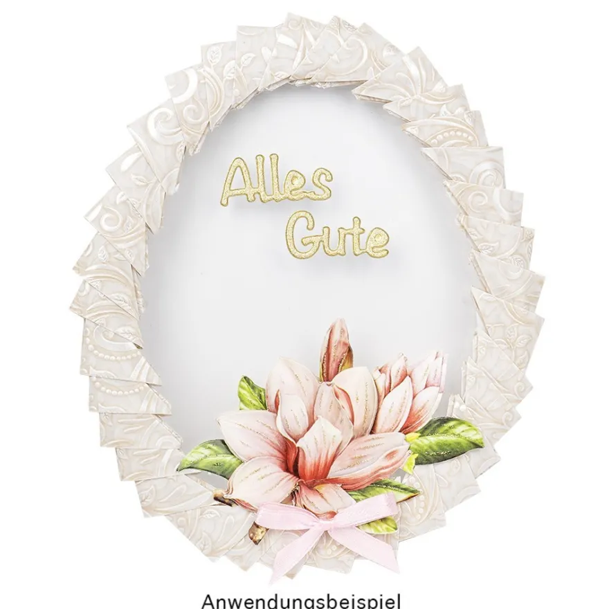 3-D Sticker Deluxe, Wünsche, 21cm x 30cm, gold, selbstklebend