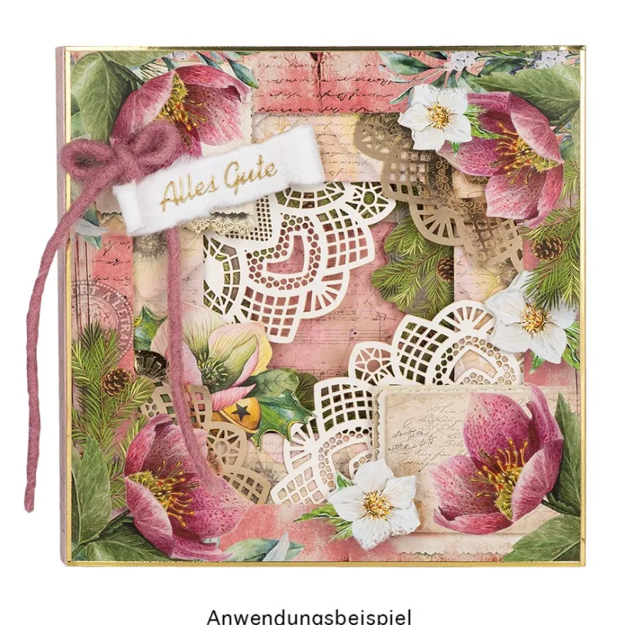 3-D Tunnelkarten & Umschläge, Sortierung 2, 16cm x 16cm, 30-teilig, 5 Stück