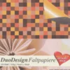 DuoDesign Faltpapier, 10 x 10 cm, 100 Blatt