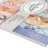 Duo-Design-Papiere, Auf Reisen 1, beidseitig bedruckt, 25cm x 25cm, 250g/m², 20 Blatt