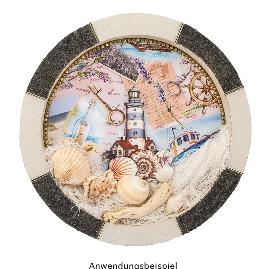 Duo-Design-Papiere, Auf Reisen 1, beidseitig bedruckt, 25cm x 25cm, 250g/m², 20 Blatt