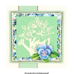 Duo-Design-Papiere, Blumen 2, beidseitig bedruckt, 25cm x 25cm, 250g/m², 20 Blatt