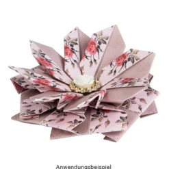 Duo-Design-Papiere, Blumen 3, beidseitig bedruckt, 25cm x 25cm, 250g/m², 20 Blatt