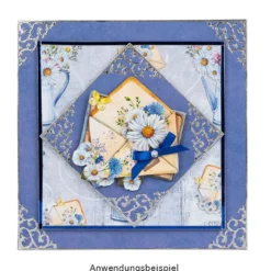 Duo-Design-Papiere, Frühling & Sommer, beidseitig bedruckt, 25cm x 25cm, 250 g/m², 100 Blatt