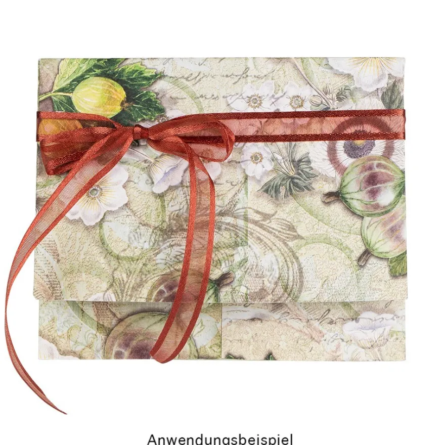 Duo-Design-Papiere, Frühling & Sommer, beidseitig bedruckt, 25cm x 25cm, 250 g/m², 100 Blatt