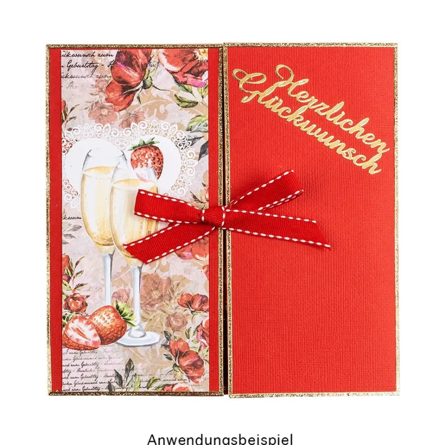 Duo-Design-Papiere, Geburtstag 1, beidseitig bedruckt, 25cm x 25cm, 250g/m², 20 Blatt