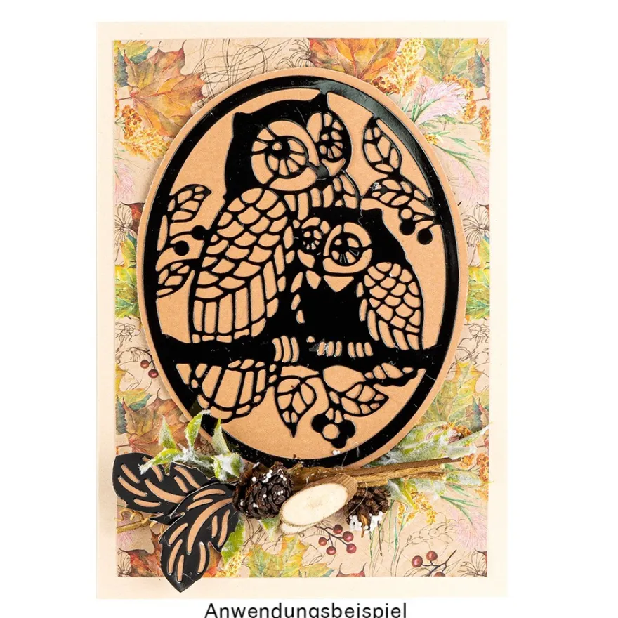 Duo-Design-Papiere, Herbst 1, beidseitig bedruckt, 25cm x 25cm, 250g/m², 20 Blatt