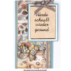 Duo-Design-Papiere, Herbst 2, beidseitig bedruckt, 25cm x 25cm, 250g/m², 20 Blatt