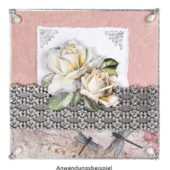 Duo-Design-Papiere, Hintergründe 2, beidseitig bedruckt, 25cm x 25cm, 250g/m², 20 Blatt