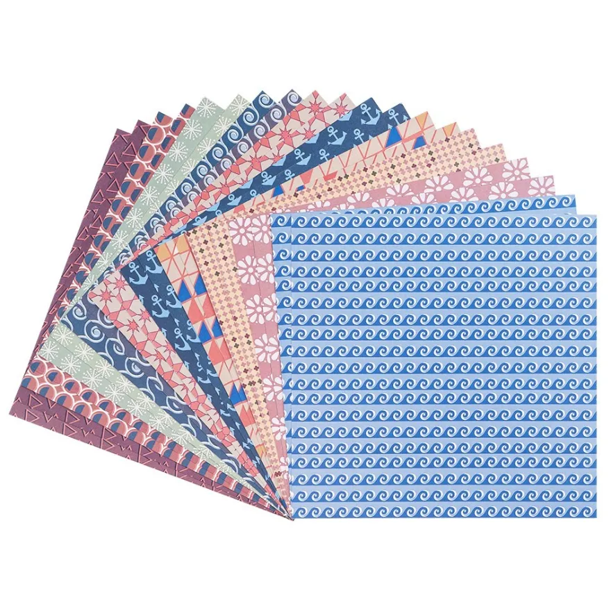 Duo-Design-Papiere, Hintergründe 6, beidseitig bedruckt, 25cm x 25cm, 250g/m², 20 Blatt