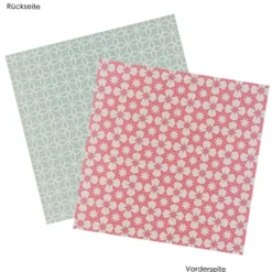 Duo-Design-Papiere, Hintergründe 6, beidseitig bedruckt, 25cm x 25cm, 250g/m², 20 Blatt