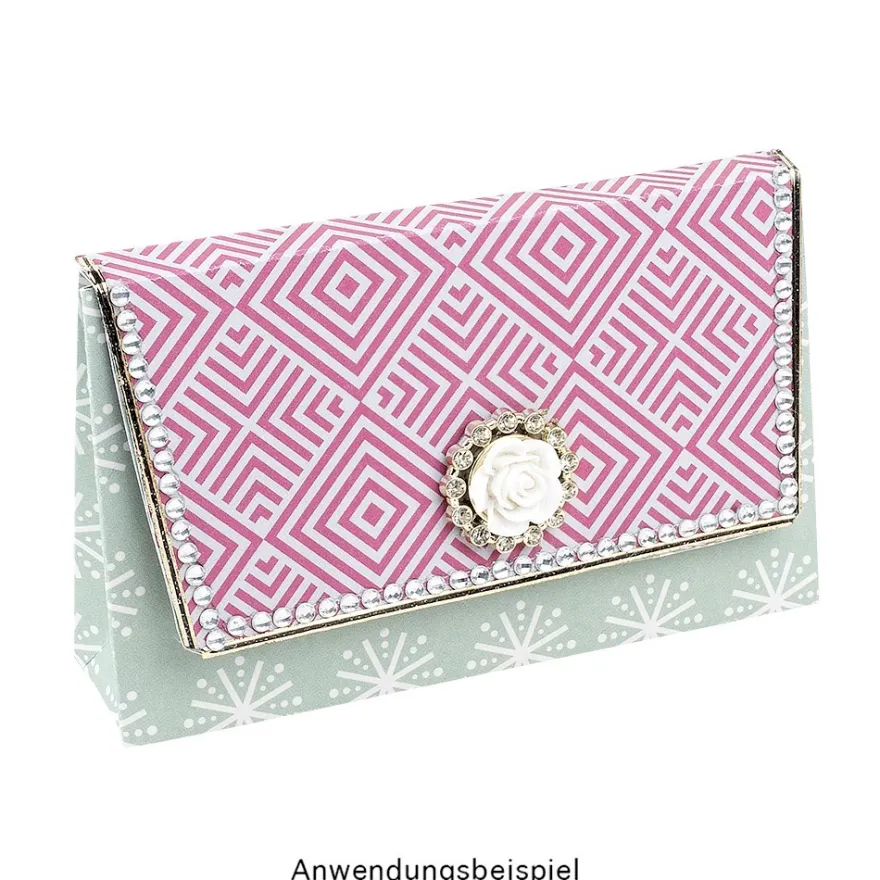 Duo-Design-Papiere, Hintergründe 6, beidseitig bedruckt, 25cm x 25cm, 250g/m², 20 Blatt