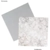 Duo-Design-Papiere, Kondolenz 1, beidseitig bedruckt, 25cm x 25cm, 250g/m², 20 Blatt