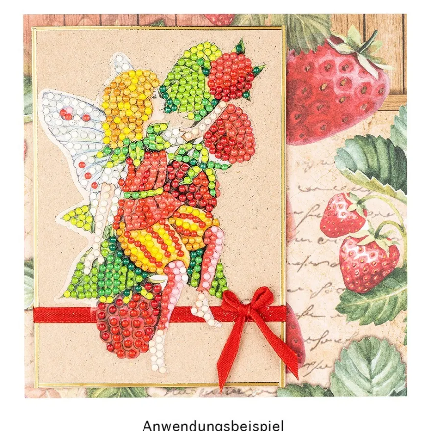 Duo-Design-Papiere, Leckere Früchte, beidseitig bedruckt, 25cm x 25cm, 250g/m², 20 Blatt